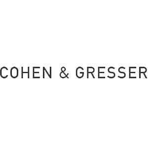 Cohen and Gresser logo on a white background